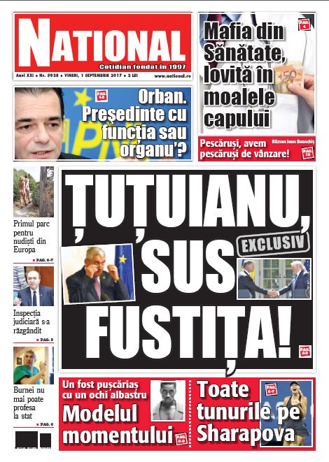Editia tiparita 1 septembrie 2017