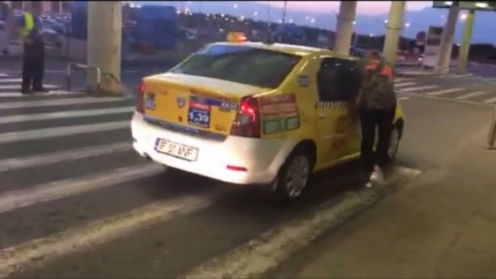 Tupeu de taximetrist: a cerut „taxa de bagaj”!