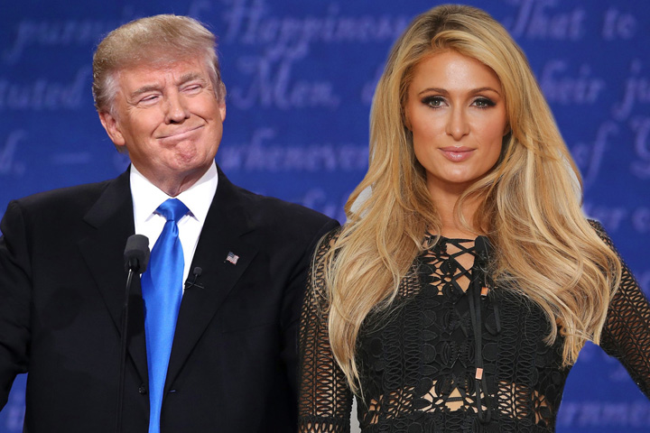 Paris Hilton il iubeste pe Trump