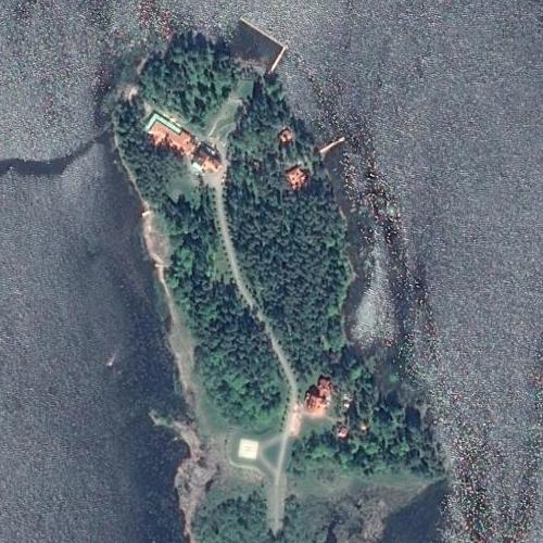 Cu drona la castelul lui Putin