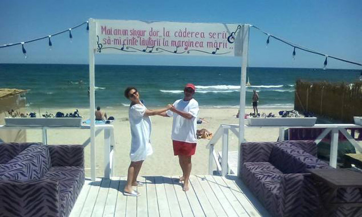 Maria Buză, terasa Mamaia - Ziarul National