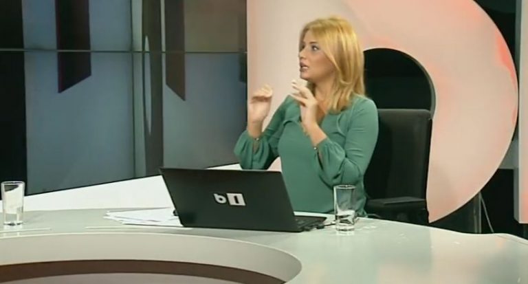 Primele imagini din timpul conflictului din studioul B1 TV (VIDEO)