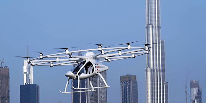 Dubai, primul oras cu taxiuri zburatoare