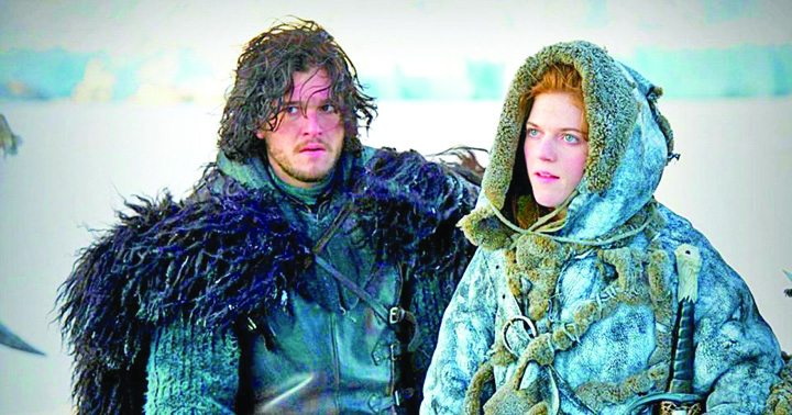 jon Snow si logodnica - Ziarul National