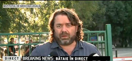 Bataie in studioul unei televiziuni de stiri. Senatorul Gotiu si-a scos certificat medical
