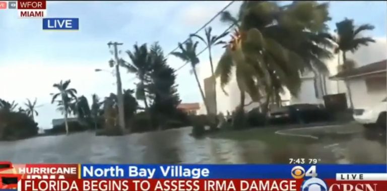 Uraganul Irma, considerat – mai nou – furtuna tropicala (VIDEO)
