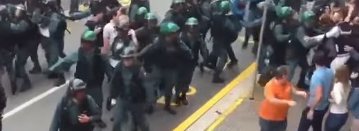 Cifre dupa referendumul tensionat din Catalonia