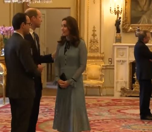Ducesa Kate, radioasa la prima receptie de cand s-a aflat ca e din nou insarcinata (VIDEO)