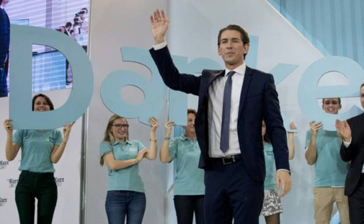 Austria bate palma cu extrema dreapta