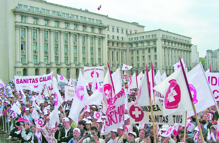 protest_Sanitas - Ziarul National