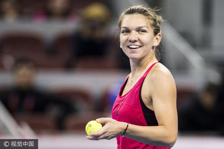 Simona nu si-a ascuns bucuria, dupa victoria din meciul cu Sarapova: „asta face momentul un pic special”