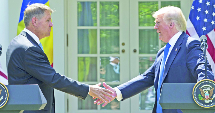 636326198157254572-EPA-USA-ROMANIA-TRUMP-IOHANNIS-91563938 - Ziarul National