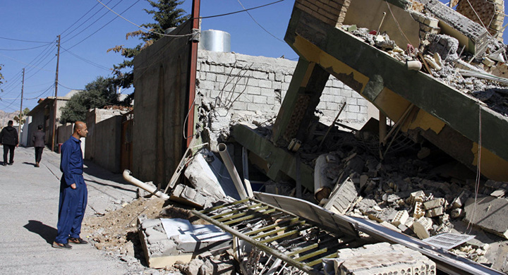 Cutremur: 535 de morti si 4200 de raniti in Iran si Irak