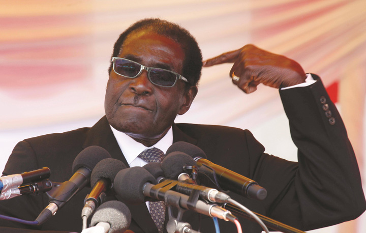 Mugabe s-a scos