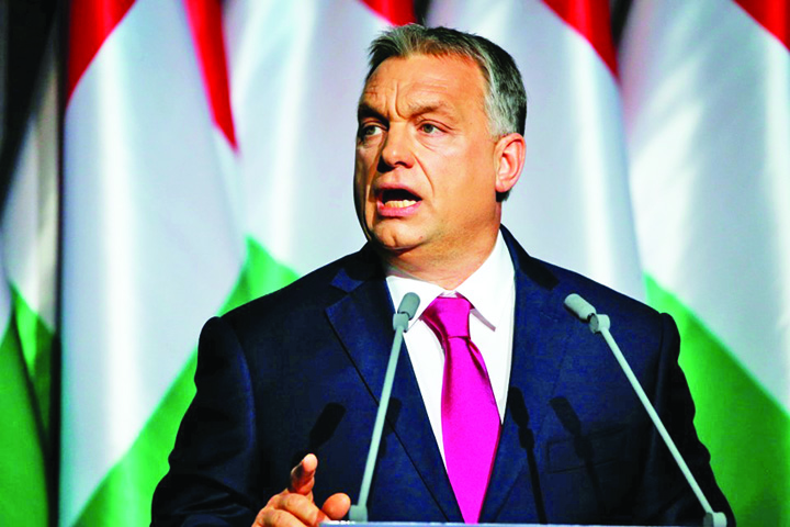 Orban nu-l lasa din catare pe Soros