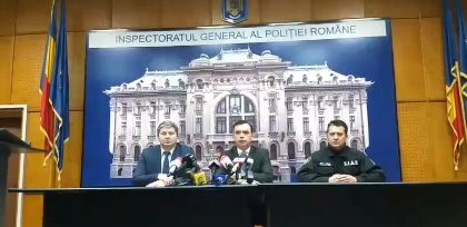 Politist ranit in misiune. Ministrul de Interne si seful Politiei Romane merg la Iasi