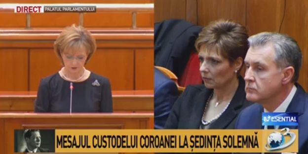 Custodele Coroanei, la Parlament: Bunatatea si iertarea tatalui meu au invins toate relele secolului trecut