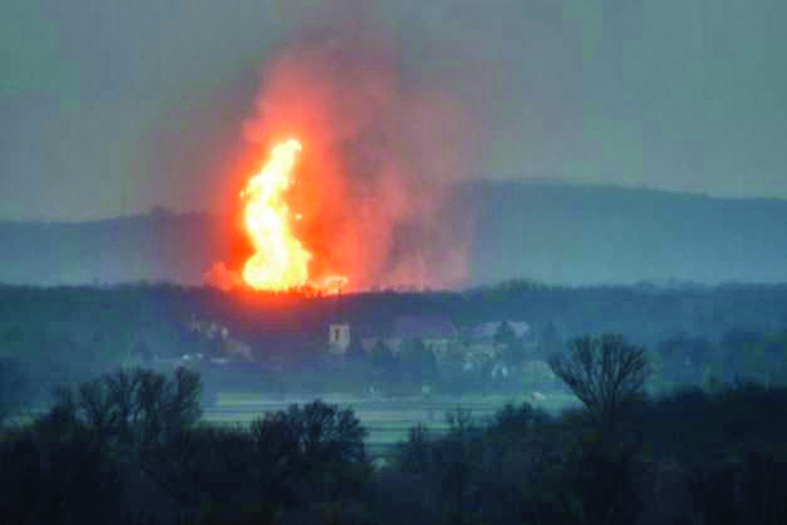 Explozie la un terminal gazier din Austria
