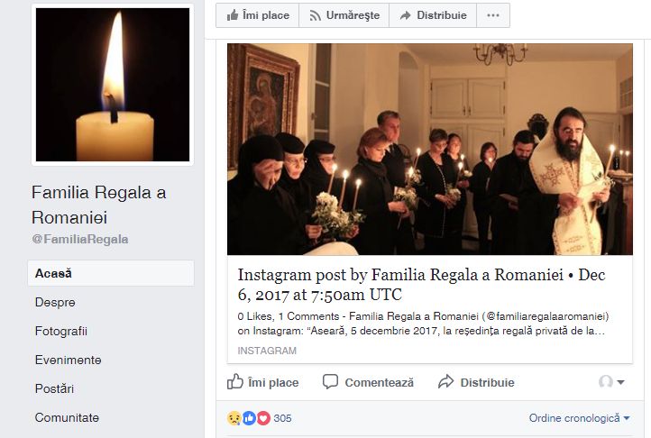 Rugaciune pentru Regele Mihai, la resedinta privata din Elvetia