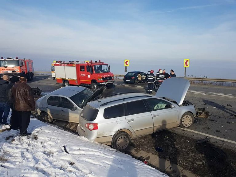 Cinci raniti, in urma unui accident ce a avut loc in Cluj