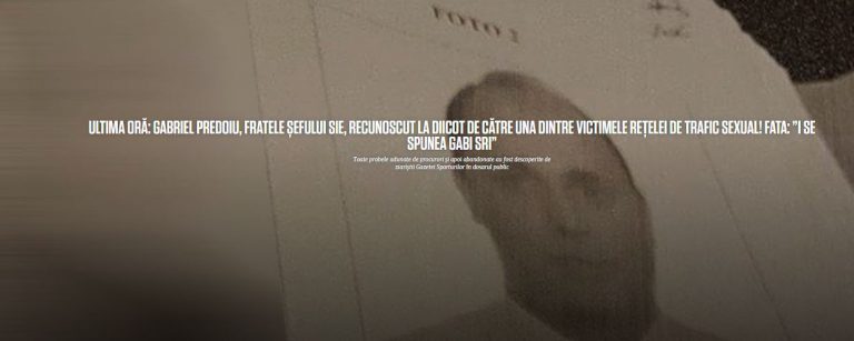 „L-a indicat pe Gabriel Predoiu ”fara ezitare””. Ce spune fratele sefului SIE despre acuzatiile ce i se aduc!