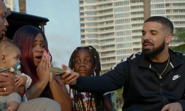Rapperul Drake daruieste 1 milion de dolari saracilor din Miami