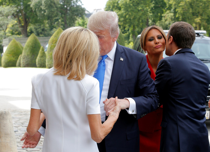 La insistentele Melaniei Trump, Macron vine la Casa Alba