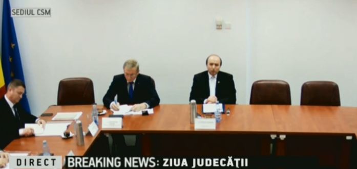 Toader, la CSM: Sper sa fie un moment al adevarului