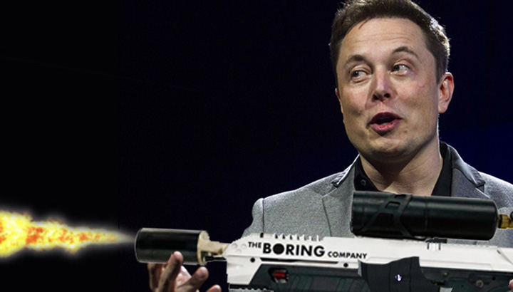 Patronul Tesla a vandut aruncatoare de flacari de 10 milioane de dolari