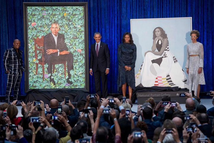 Sotii Obama au ajuns piese de muzeu