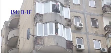 VIDEO. Salvare la inaltime, in Capitala. Imagini cu un puternic impact emotional!