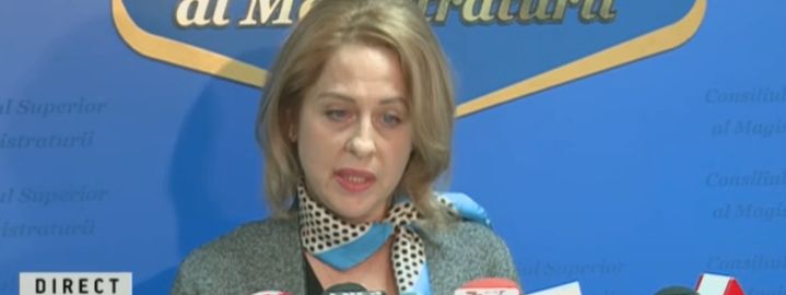 Apelul sefei CSM. „Pentru redarea increderii cetatenilor in actul de justitie”