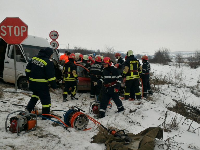 Accident cu urmari grave, pe E 581