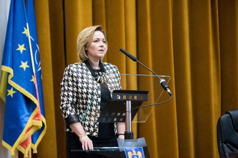 Carmen Dan spune ca inca nu a primit raspuns de la DNA, in cazul celor doi politisti