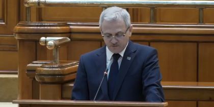 Dragnea, la sedinta solemna: Eu vreau sa ne unim cu Moldova