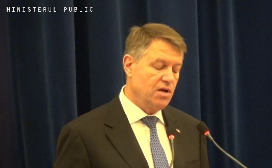 Iohannis: Romanii nu isi doresc ca infractorii sa faca legea si magistratii sa fie subordinati politicului