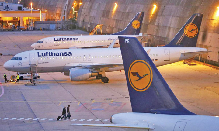 Jaf de 5 milioane de dolari intr-un avion Lufthansa