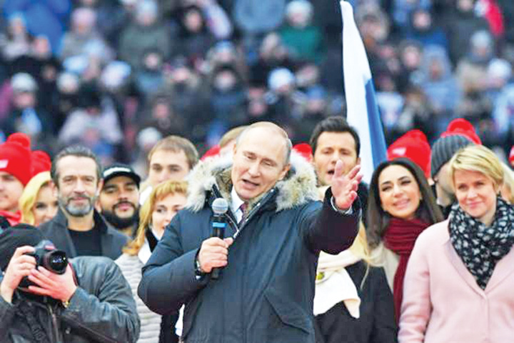 Putin le promite rusilor Epoca de Aur
