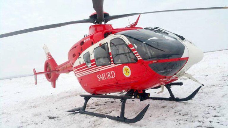 Persoana accidentata grav. Actiune de salvare cu elicopterul in masivul Fagaras