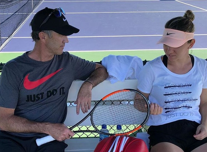 Halep nu mai apeleaza la sfaturile lui Cahill in timpul meciurilor
