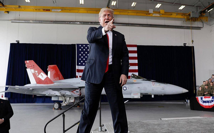 Trump vrea o armata spatiala