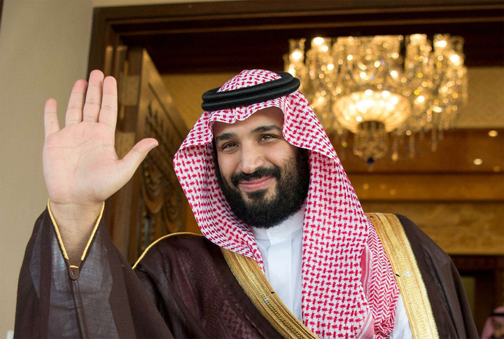 Printul saudit, descindere cu fite la Beverly Hills