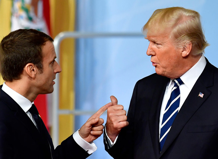 Test pentru Macron la Casa Alba