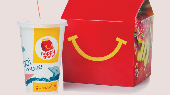 McDonald`s baga paie de hartie