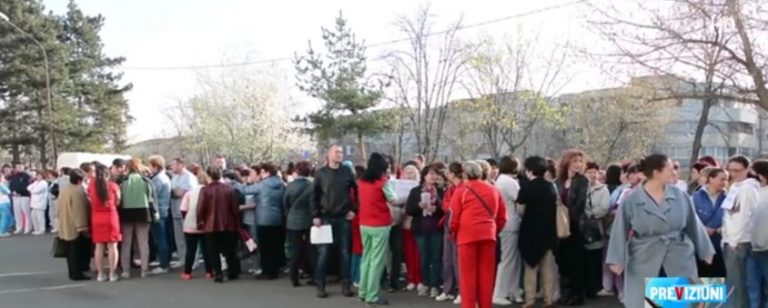 Proteste la „Bagdasar Arseni” si la un spital din Craiova. Motivul: reducerea sporurilor
