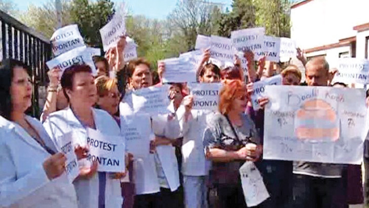 Greva generala in sanatate, pe 11 mai
