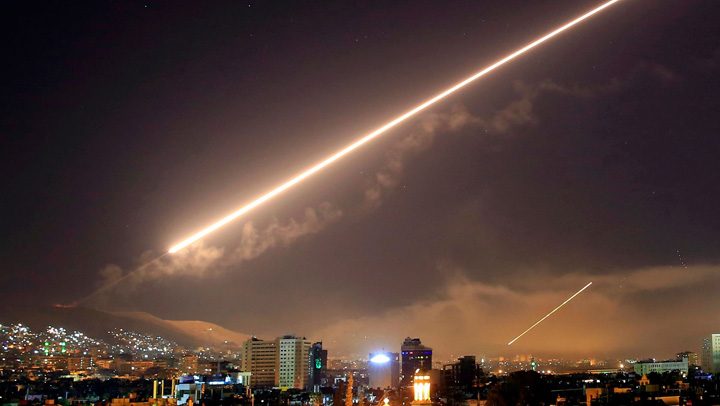 syria-missile-air-strike-chemical-weapons-damascus-trump-assad-putin - Ziarul National