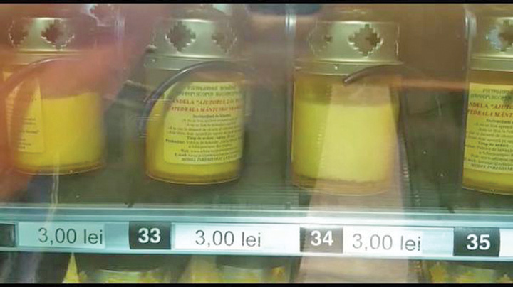 Tonomat pentru lumanari si tamaie