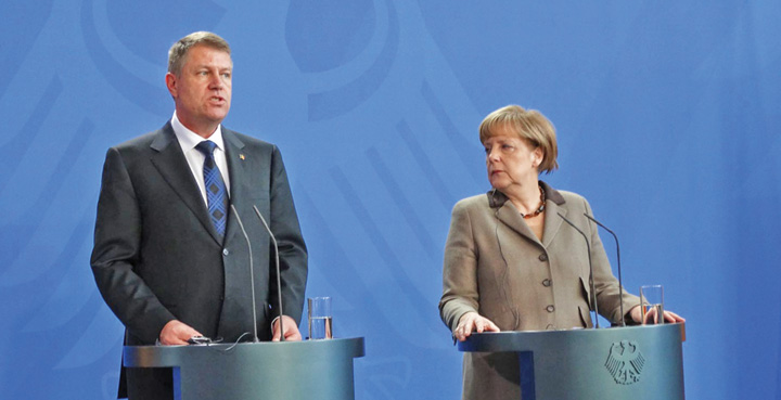iohannis-merkel- - Ziarul National