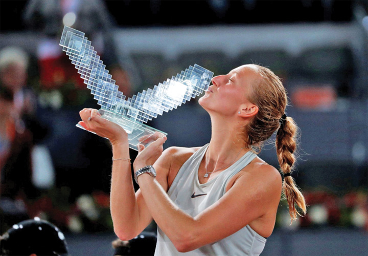 Petra Kvitova, triumf la Madrid